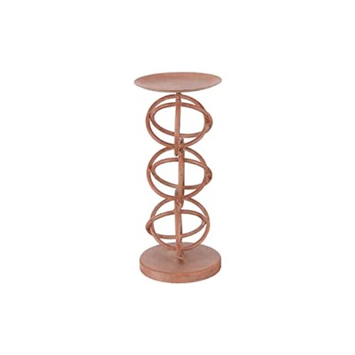 Vitale Pin Powder Metal Candle Holder PIN METAL POWDER PINK CANDLE HOLDER A-AK.EZ0081