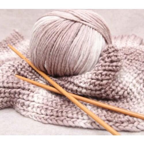 High Quality 140g/Lot Pure Wool Yarn Soft Baby Crochet Thick Yarn For Knitting Chunky Woolen For Hats Scarf Laine A Tricoter