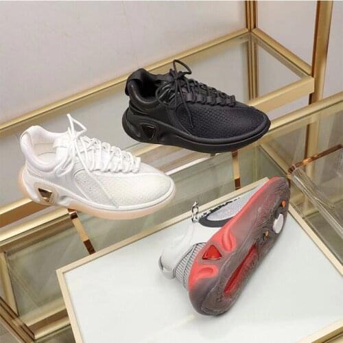 2021 Mesh Fabric Cross Ties Ankle Boots Round Toe Sneakers Femme Thick Bottom Wedges Outwear Black Elastic Platform Shoes Woman