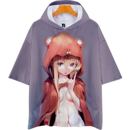 Summer 2019 Womens T-shirts Japanese Cartoon characters Dry girl face 3d Printed Brand T Shirt Casual Tee Shirt Homme Tshirts