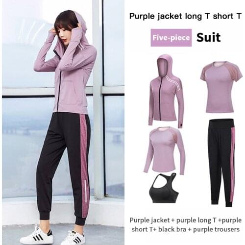2021 sportswear women set Womens tracksuit Yoga clothing pants sports suit Long sleeve top Long trouser