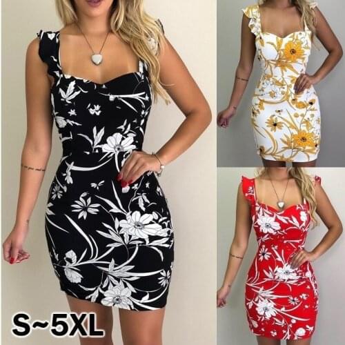 Women Dress For New Summer 2021 Sexy Print Sleeveless Sling Backless Mini Dress Women Summer Package Hip Sexy Dress Vestidos