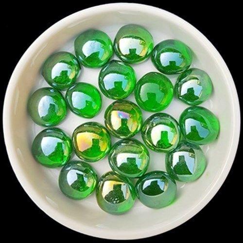 10pcs Flat Glass Transparent Artificial Stone Outdoor Garden Decoration Vase Filling Home Decoration fish tank decorations