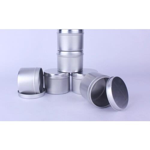 50PCS Candle Jars Bulk Round Candle Container Tins Empty Storage Box Handmade Candle Making Tools for DIY