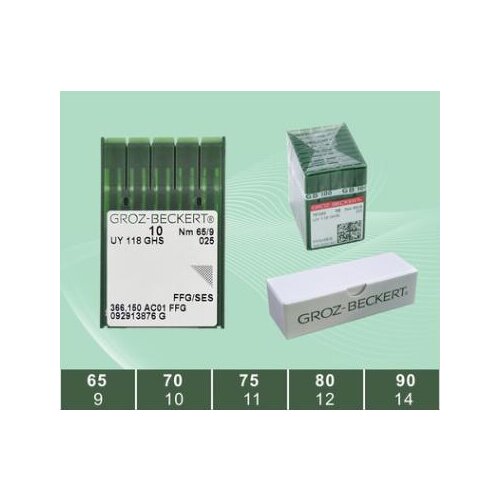 500 pcs pack UY 118 GHS or UY 118 GKS Original Groz Beckert sewing needle UY118GHS UY118GKS offered by store 736750