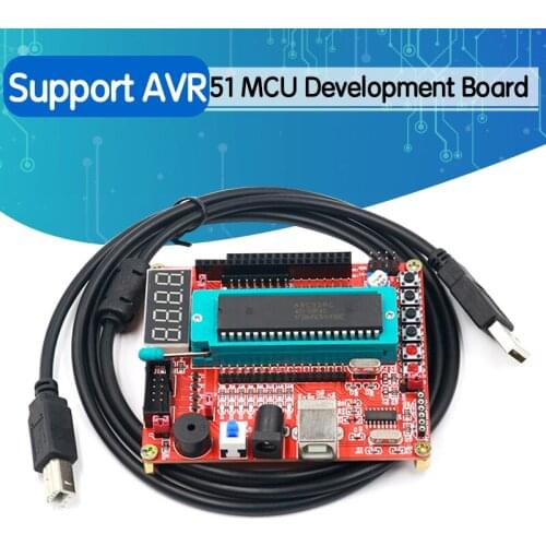 51 single chip microcomputer small system board/learning board/development board smart car (support AVR)