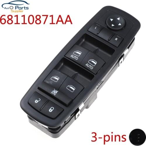 68110871AA 68298871AA Front Left Power Window Switch For Chrysler Town & Country 2012-2016 For Dodge Grand Caravan 2012-2019