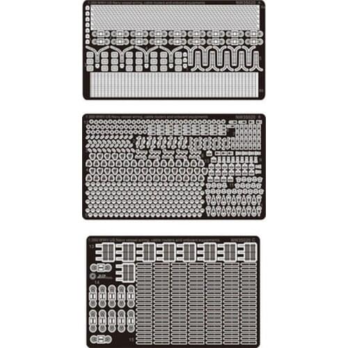 AM-WORKS NW35020 1/350 WWII US NAVY Vessel Wiring, Cable Routers and Onboard Eq - Upgrade Detail Set