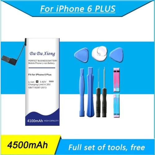 DaDaXiong Original Mobile Phone 4500mAh Battery For iPhone 6 Plus For iPhone6 Plus Battery Free Tools