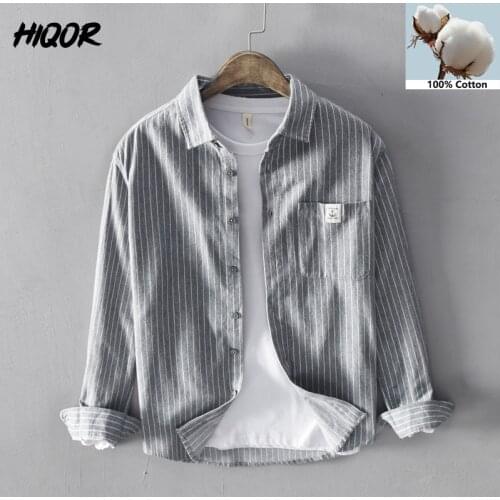 Мужские классические рубашки HIQOR China At AliExpress