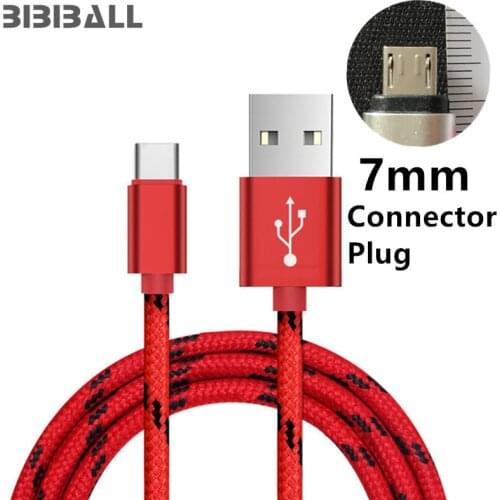 7mm long Micro USB Plug Cable FAST Charger Data Android Cable for Samsung Galaxy J3 J5 J7 2017 A7 2018 Xiaomi Redmi Note 5 6 pro