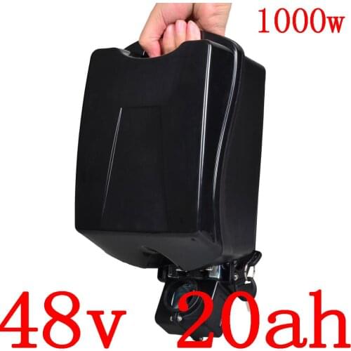48V 1000W Lithium Battery 48V 20AH Li-ion electric scooter Battery Pack 48V 18Ah 20Ah 25Ah Electric Bike Battery with 2A Charger