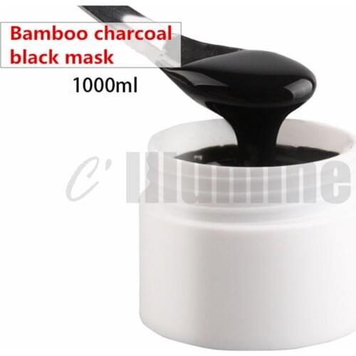 Peel Off Bamboo Charcoal Blackhead Mask Tearing Type Black Suction Nose Film Cleaning Acne 1000g