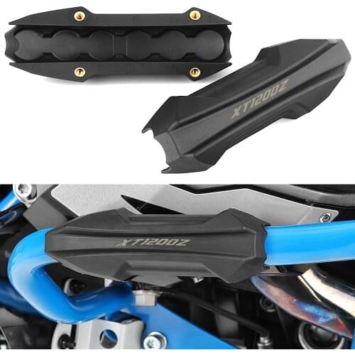 Motorcycle Accessories For YAMAHA XT1200Z Super Tenere 700 Engine Crash Bar Protection Bumper Decorative Guard Block in 25mm