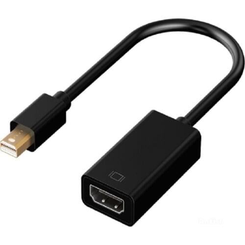 2020 New Thunderbolt Mini DisplayPort Display Port DP Male to HDMI Female Adapter Converter Cable For Apple Mac Macbook Pro Air