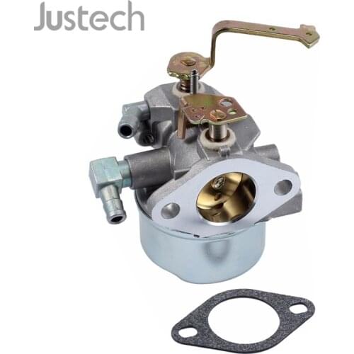Justech New Carburetor With Gasket 640152,640152A,640023 Tecumseh HM80 HM90 HM100 8-10 HP Generator Engines Carburetor