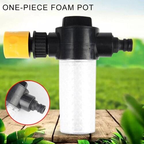 Car Washer Foam Pot Adjustable Washing Foamer Quick-connect Integrated 3 Levels Knob Foam Lance for Sprayer Watering