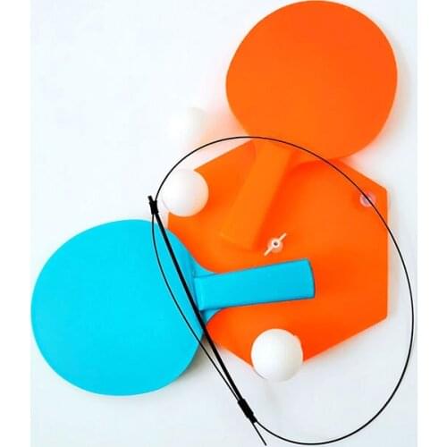 Plastic Table Tennis Ball Trainer Table Tennis Training Device