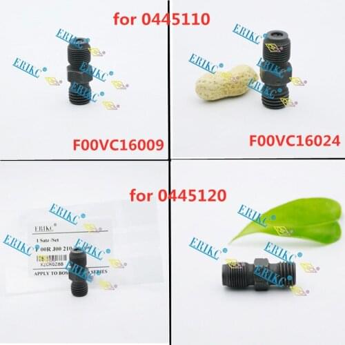 ERIKC Pressure Tube Fitting F00VC16009 F00VC16024 Pin Connecting F00RJ00210 F00RJ00449 for Bosch 0445110 120 Series