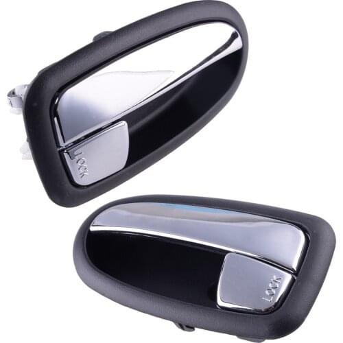 1 Pair Inside Interior Door Catch Handle Car 82610-17020 82620-17020 Fit for Hyundai MATRIX LAVITA 2001 2002-2007 2008 2009 2010