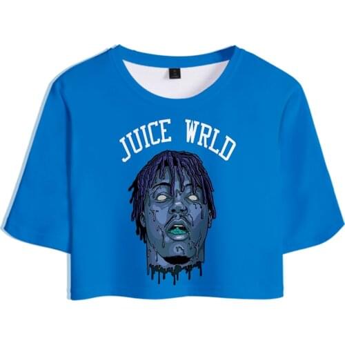 Salute to Rapper Juice WRLD Hip hop emo trap Lucid Dreams 3D Tops Girl Short t-shirt Women Sexy Sale Casual T shirt Clothes