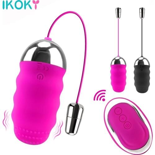 10 Frequency Vagina Massage Sex Toys for Women G-spot Clitoris Stimulator Vibrating Egg Jumping Egg Remote Control