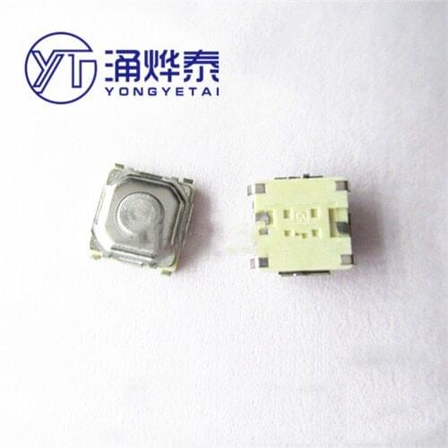 YYT 10PCS EVQPLDA15 imported 4*4*1.5 waterproof tact switch patch 4Pin 5*5*1.5 button