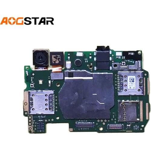 Aogstar Mobile Electronic Panel Mainboard Motherboard Unlocked With Chips Circuits Flex Cable For Huawei Y6 CAM-L21
