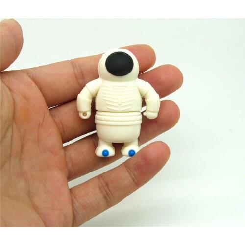 Astronaut space man shaped usb flash drive disk memory stick pendrive Pen drive personalized 4GB 8GB 16GB 32GB super boy gift