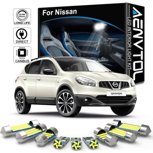 AENVTOL Canbus For Nissan Elgrand E51 E52 X-Trail T30 T31 T32 Qashqai J10 J11 Pathfinder R50 R51 R52 Patrol Y61 Y62 Car LED Lamp