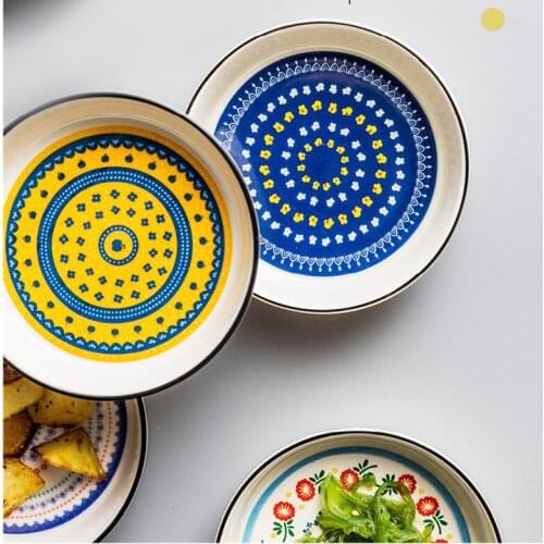 Japanese porcelain disc, ready to serve bowl, 4.25 inch small side plate, very suitable for dessert