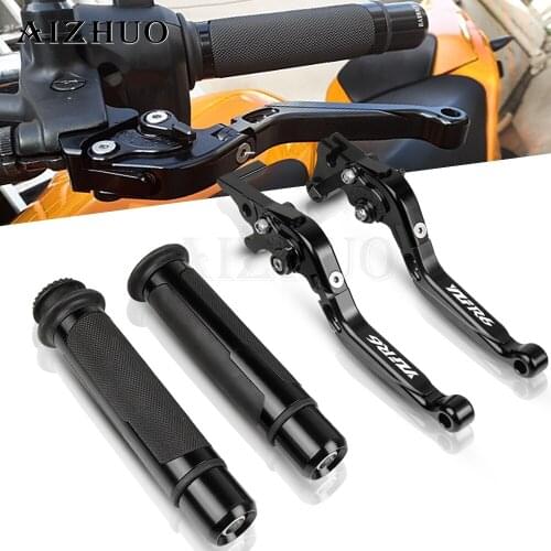 For YAMAHA R6 YZF600 YZF-R6 YZFR6 2005-2016 2013 2012 11 YZF R6 Motorcycle Accessories Extendable Brake Clutch Levers+Hand Grips