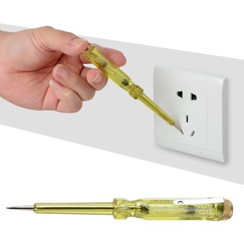 Electrical Screwdriver Tester Pen With Voltage Test Detector Probe Useful Tool