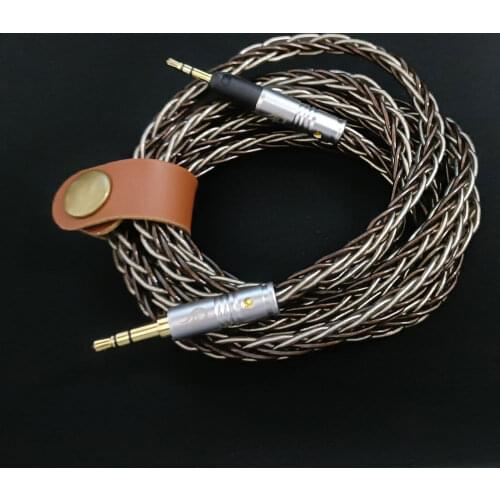 For Sennheiser HD598 HD518 HD558 HD569 HD579 HD598se HD2.30 4.4mm 2.5mm HD560S 100% Single Crystal Copper Headest Upgrade Cable