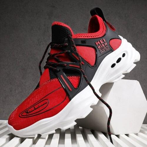 Breathable Running Shoes Men Light Sports Shoes Large Size Casual Comfortable Sneakers Fashion Walking Jogging Athletic Shoes