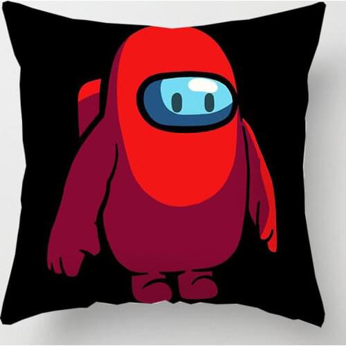 Home and office pillow pillowcase waist pillow living room car cushion sofa home decoration pillow cover Game characters