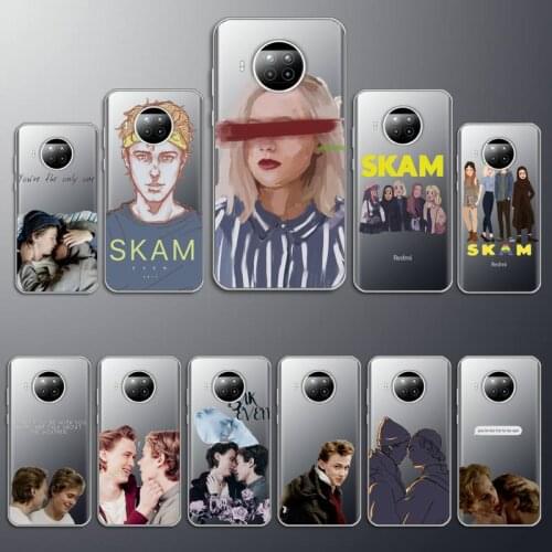 NorwegianTV Series SKAM Gay Phone Case Transparent for Xiaomi mi note 10 8 9 t HUAWEI p30 40 11 Samsung S 8 9 10 20 pro lite
