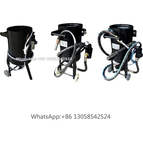 Dry blaster portable sand blasting machine sand blaster tools sand blast equipment for pre-painting treatment,stone lettering