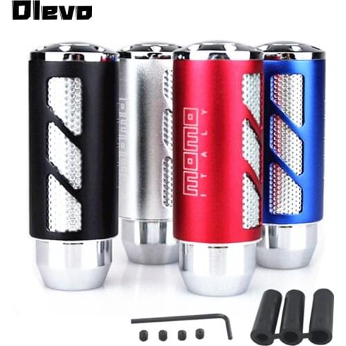 Universal Aluminum Alloy Gear Shift Knob Gearshift Shifter Stick Lever Headball MT Pen POMO ARM MOMO for TOYOTA for Volkswagen
