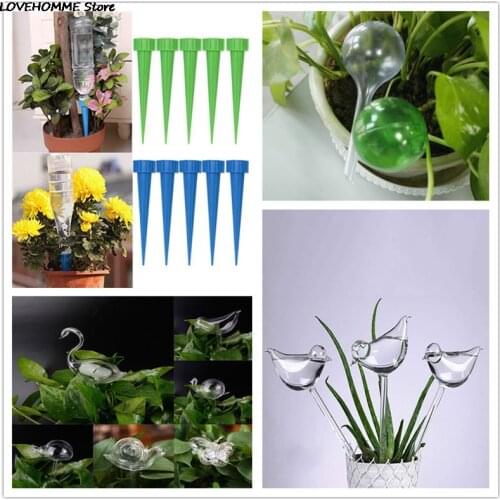 Hot 13 Types Plant Flowers Water Feeder Automatic Self Watering Devices Garden Watering Device Houseplant Plant House Waterer
