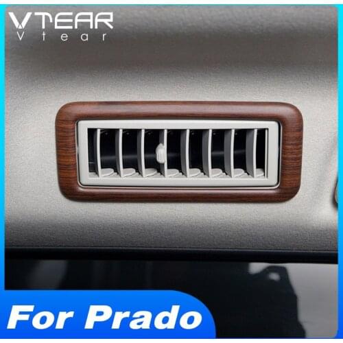 Vtear For Toyota LAND CRUISER Prado 150 Car interior styling trim air rear top outlet cover decoration accessories parts 2020