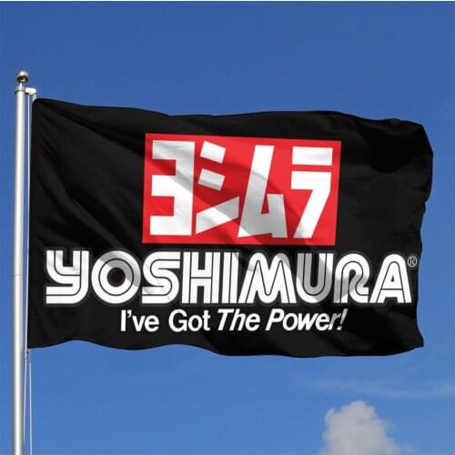 Yoshimura 6 Flag Banner Home Outdoor Gift Party Flag Racing Dutch Russian Flag