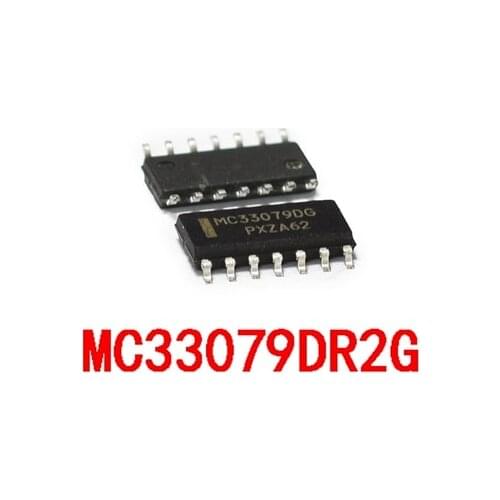 5pcs/lot MC33079 MC33079D MC33079DR2G MC33079DG SOP-14 In Stock