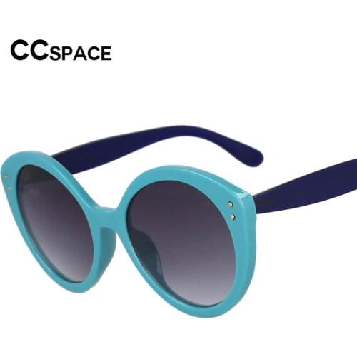 53293 Oversized Round Cat Eye Sunglasses Men Women Fashion Shades Uv400 Vintage Glasses