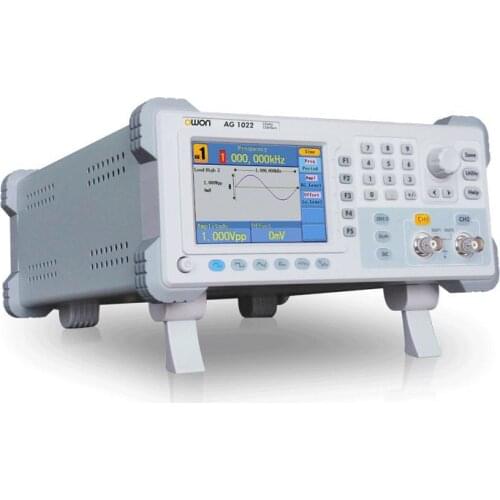 AG1012 Dual-channel Arbitrary Waveform Generator ,10MHZ Bandwidth,125MSa/S Sample Rate,8K pts Arb Wave Length