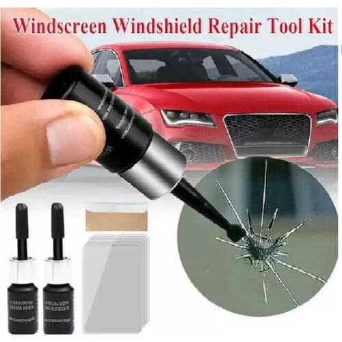 Car Window Windshield Repair Fluid Automotive Glass Nano Repair Fluid Kit Car Window Crack Chip Maintenance Tools