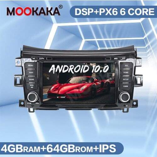 Android 10 PX6 Car DVD Player Multimedia Radio For NISSAN NP300 Navara 2014+ Autoradio GPS Navigation Head Unit Stereo Audio DSP