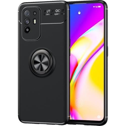 For Oppo A94 A95 4G 5G Case Luxury Ring Back Cover Soft ShockProof Silicone Case For OPPO A 94 A 95 OPPOA94 OPPOA95 Phone Cases