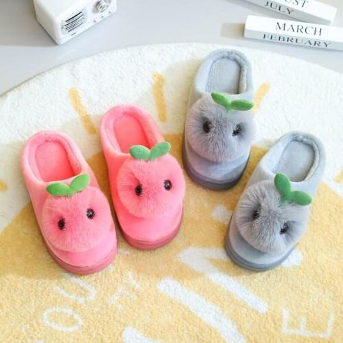 Zapatillas Bebe Baby Slippers Winter Anime Shoes Fashion Indoor Slippers 2021 Casual Cartoon Home Flat Neutral Keep Warm Shoes