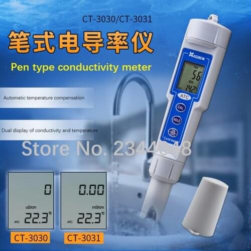 Pen type conductivity meter Portable TDS water hardness Hydrogen water detector Household EC meter Hydrogen-rich test pen